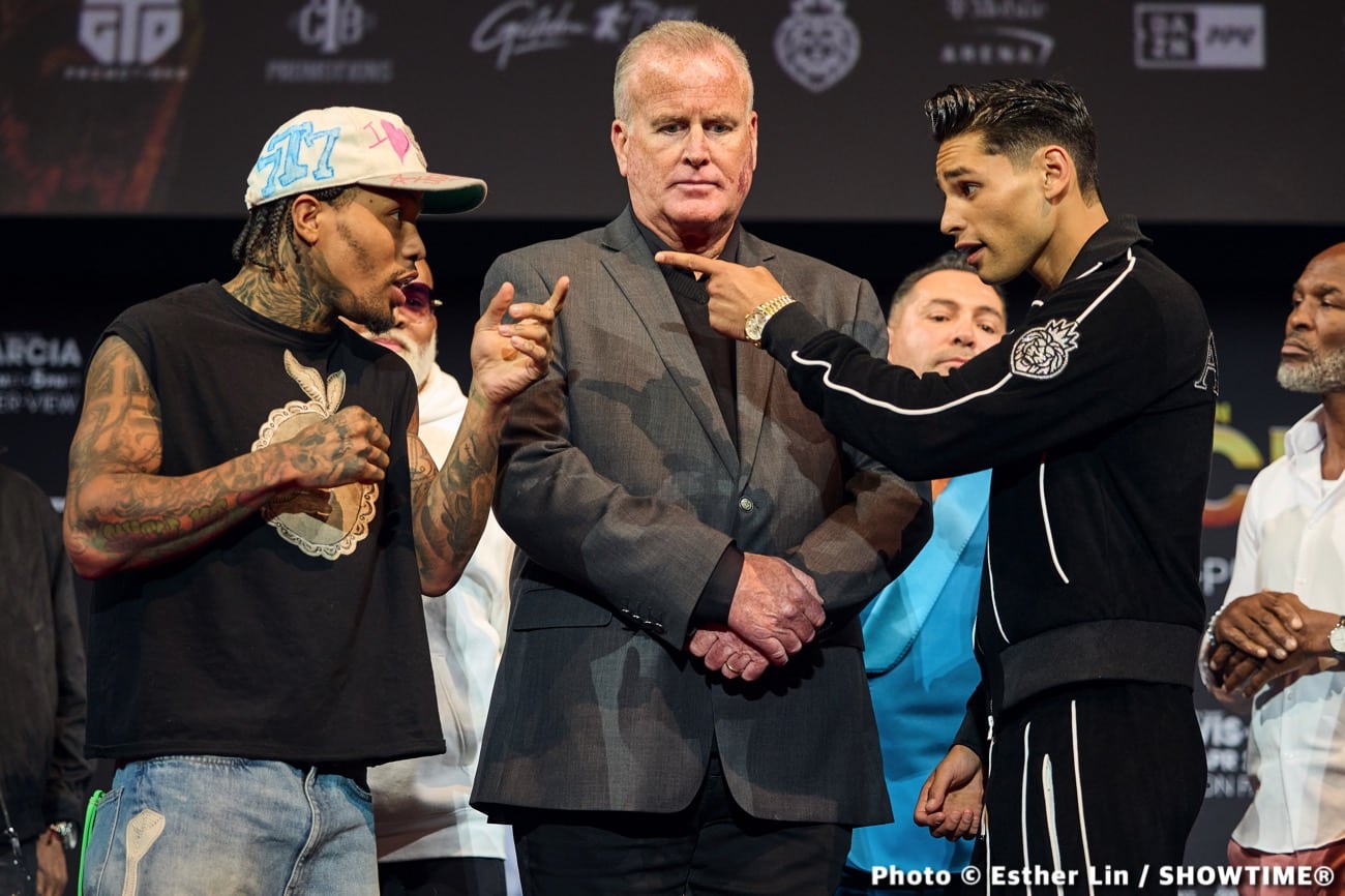 Boxing photo: Gervonta Davis, Ryan Garcia image Results: Melikuziev vs Rosado Fight Outcome & Reactions