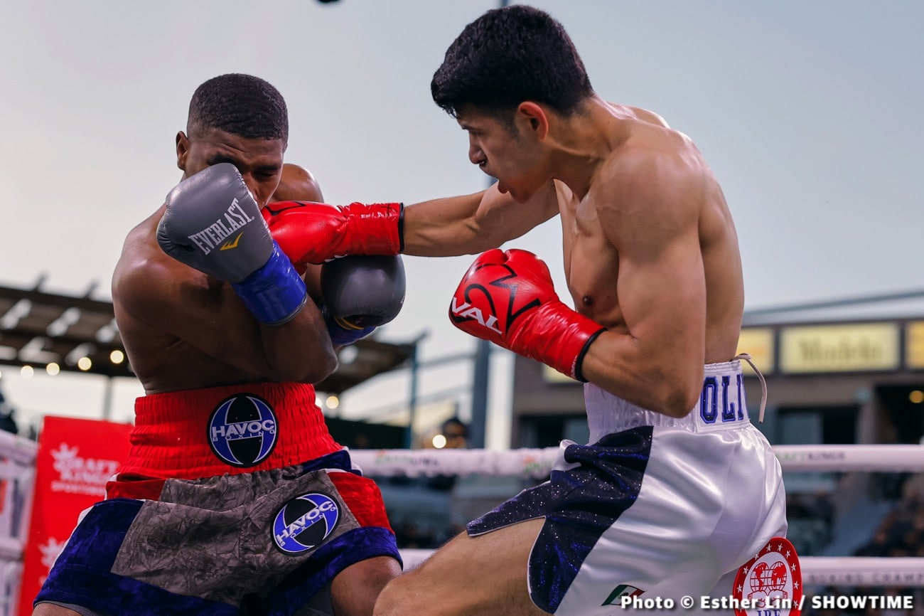 Brian Mendoza crushes Sebastian Fundora in 7th round KO - Boxing results