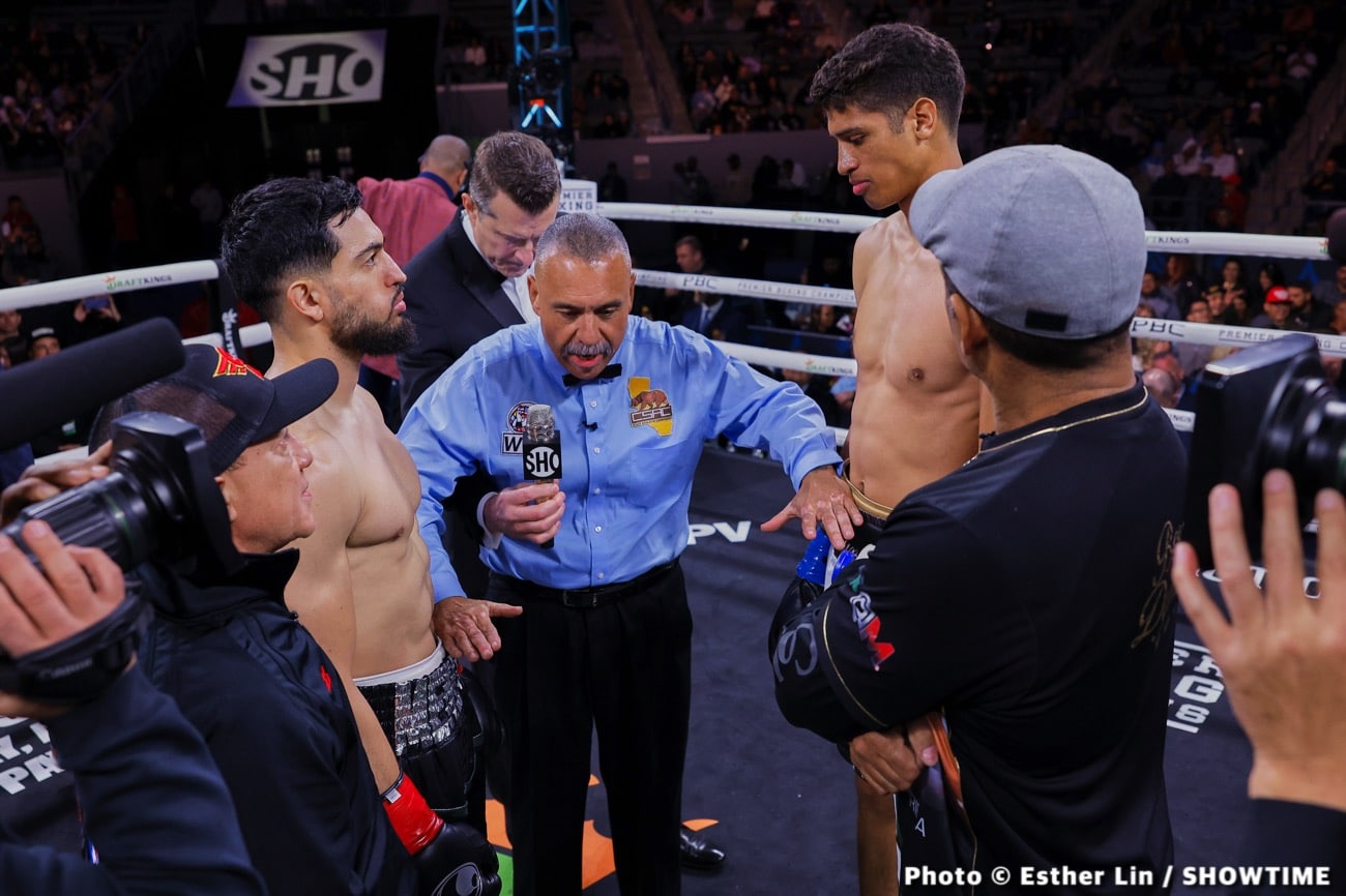 Brian Mendoza crushes Sebastian Fundora in 7th round KO - Boxing results