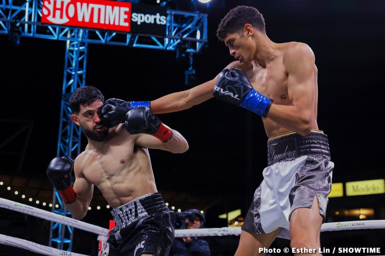 Brian Mendoza crushes Sebastian Fundora in 7th round KO - Boxing results