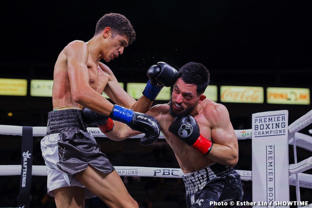 Brian Mendoza crushes Sebastian Fundora in 7th round KO - Boxing results