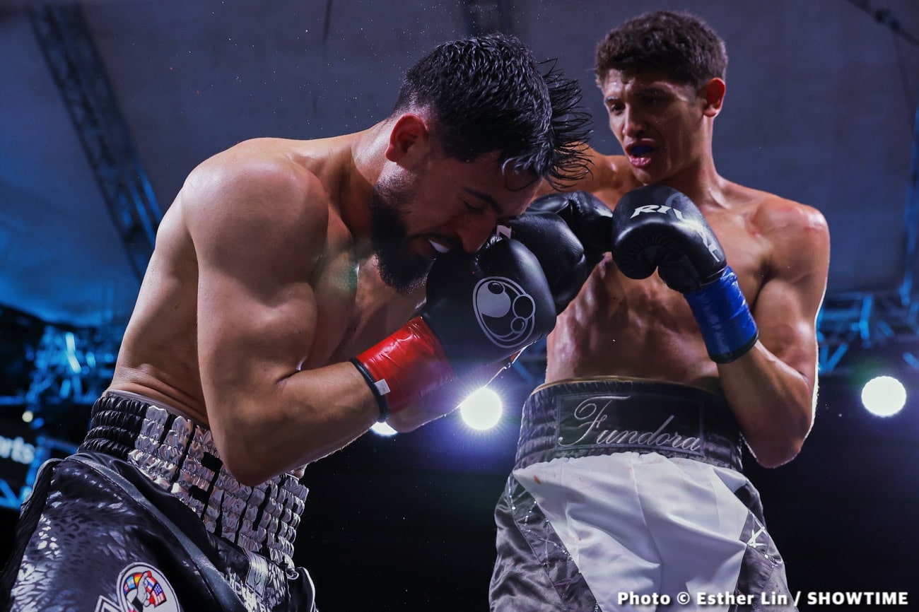 Brian Mendoza crushes Sebastian Fundora in 7th round KO - Boxing results