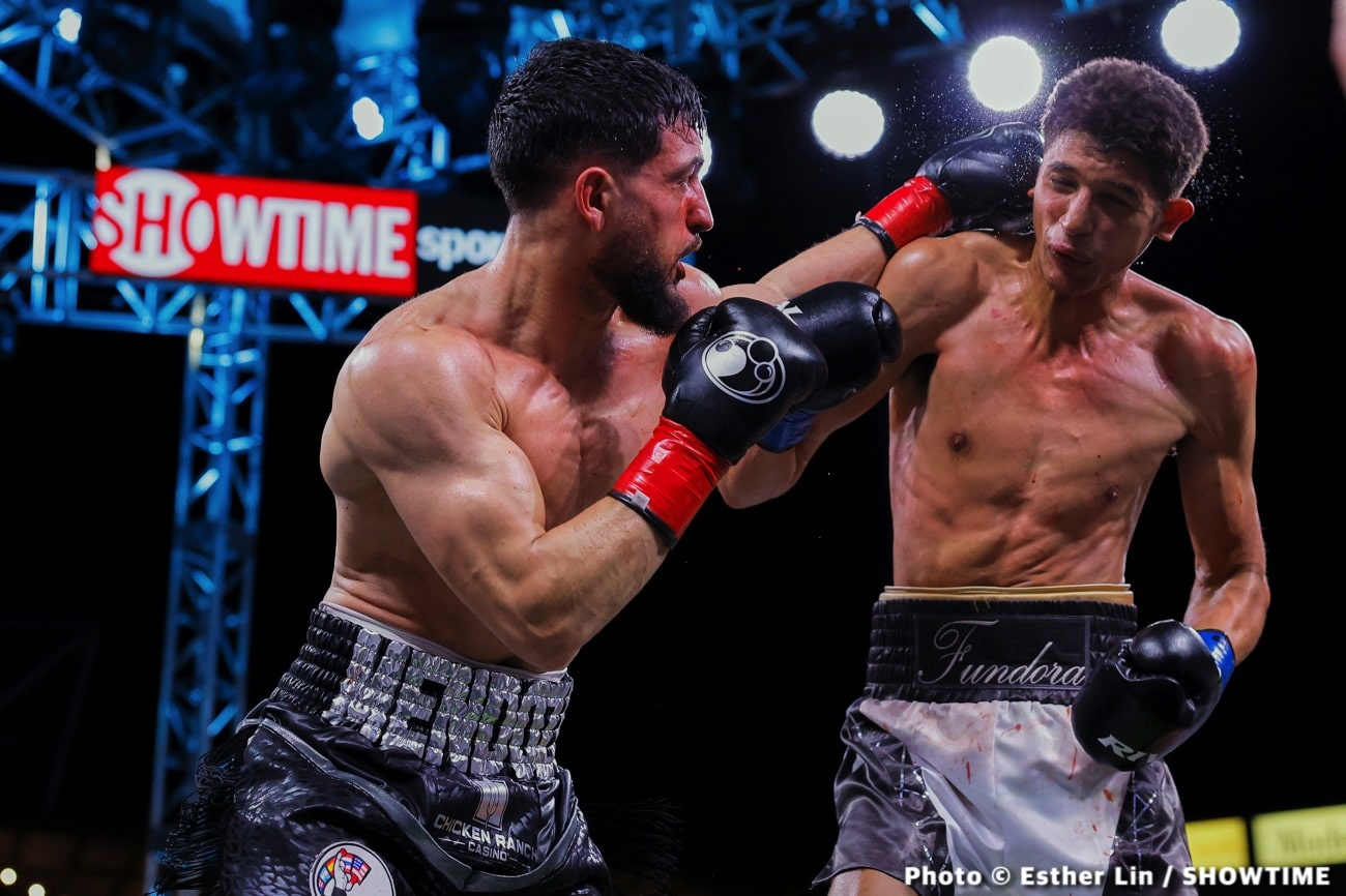 Brian Mendoza crushes Sebastian Fundora in 7th round KO - Boxing results