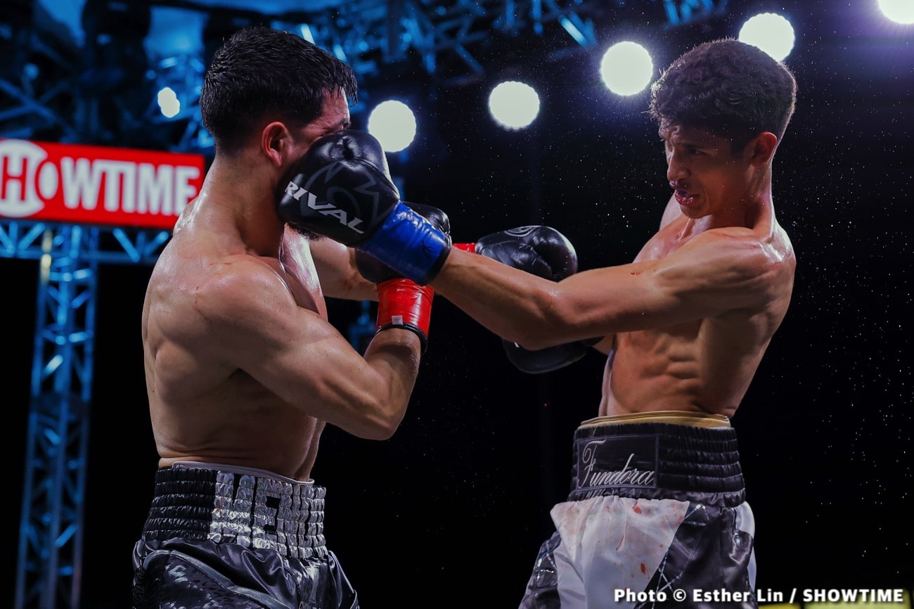 Brian Mendoza crushes Sebastian Fundora in 7th round KO - Boxing results