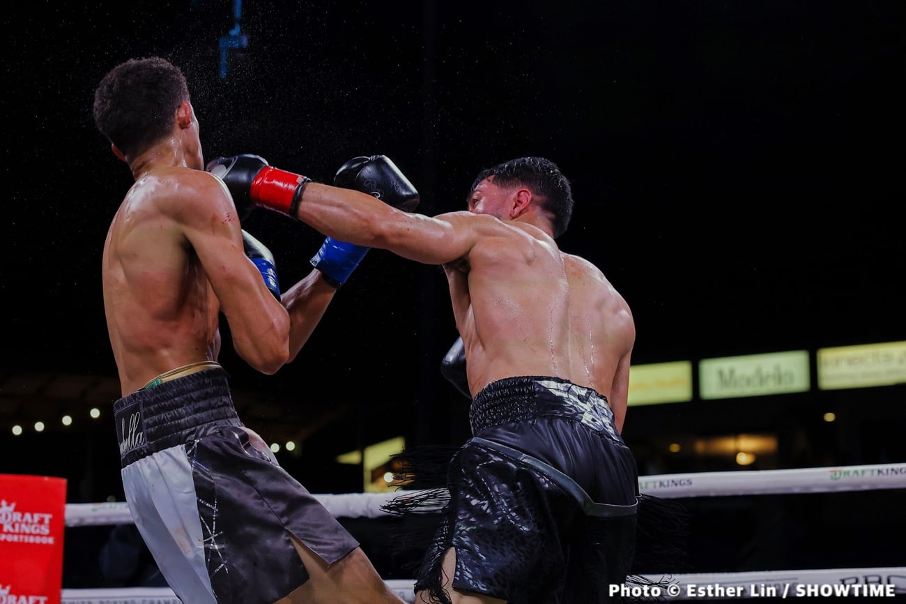 Brian Mendoza crushes Sebastian Fundora in 7th round KO - Boxing results