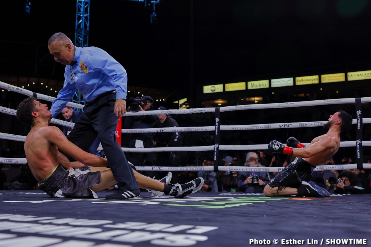 Brian Mendoza crushes Sebastian Fundora in 7th round KO - Boxing results