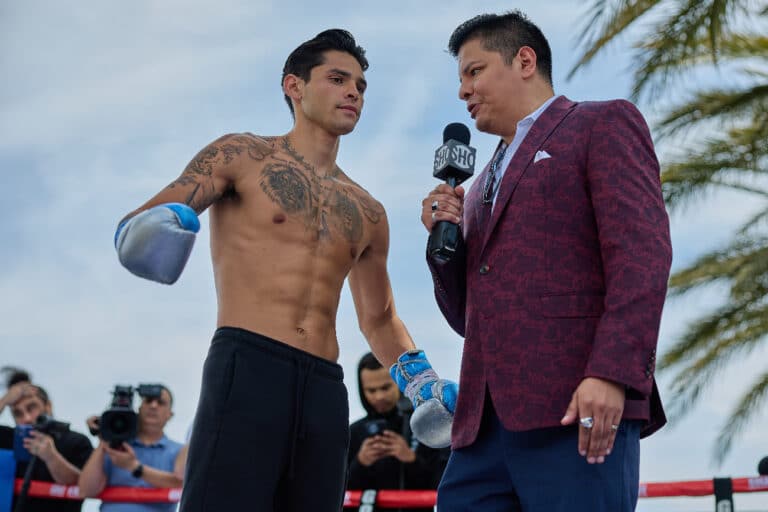 Ryan Garcia labels Gervonta Davis as "dumb" and "easy to trick"