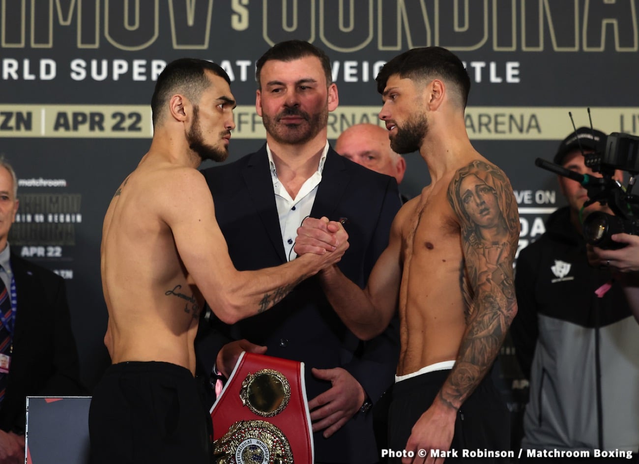 Joe Cordina Vs Shavkat Rakhimov Start Time, Date, How To Watch Tonight