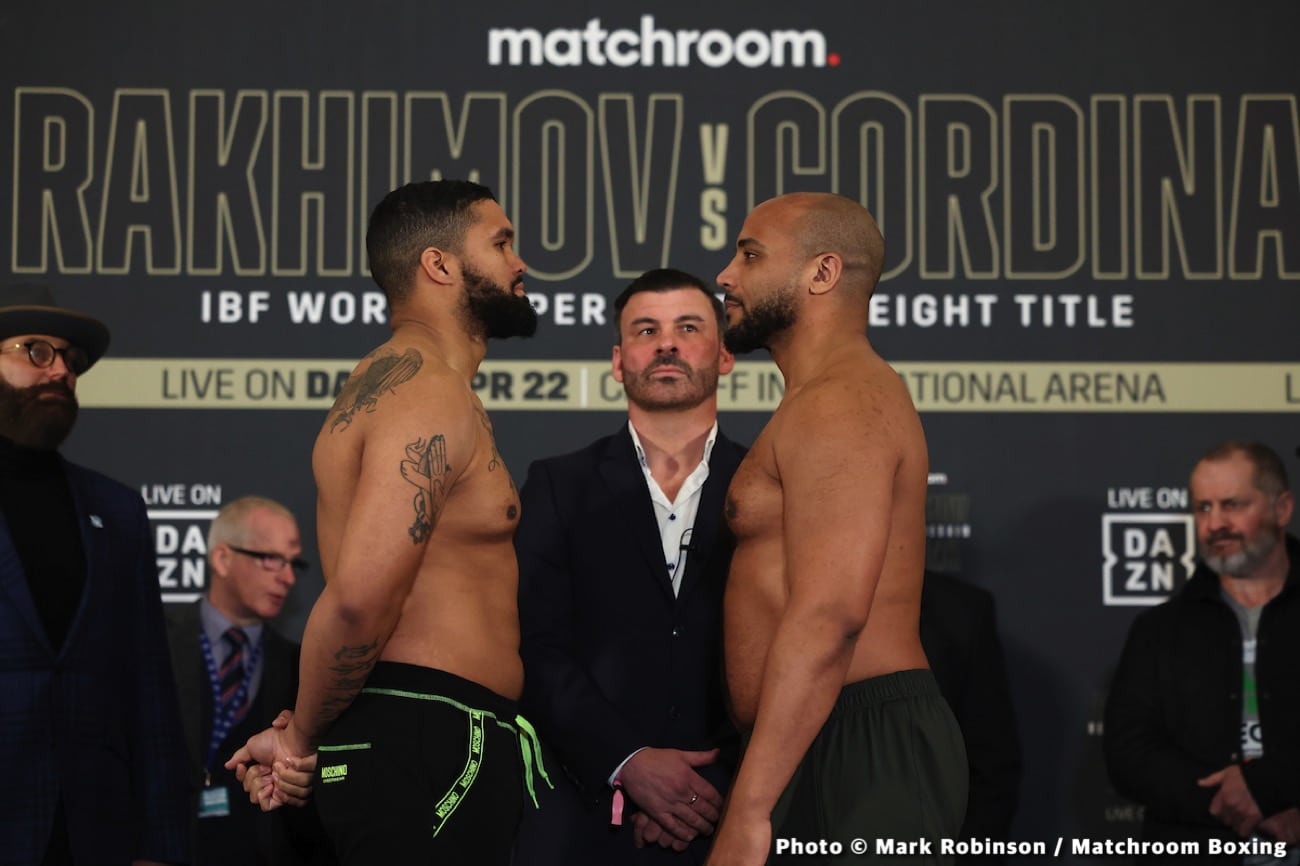 Joe Cordina vs Shavkat Rakhimov: Start Time, Date, How To Watch Tonight