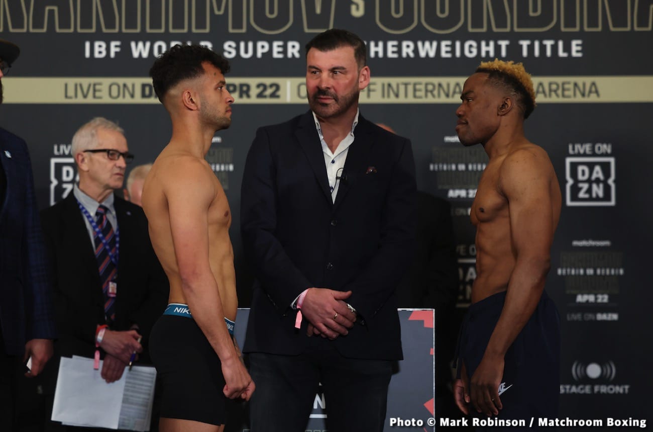 Joe Cordina vs Shavkat Rakhimov: Start Time, Date, How To Watch Tonight