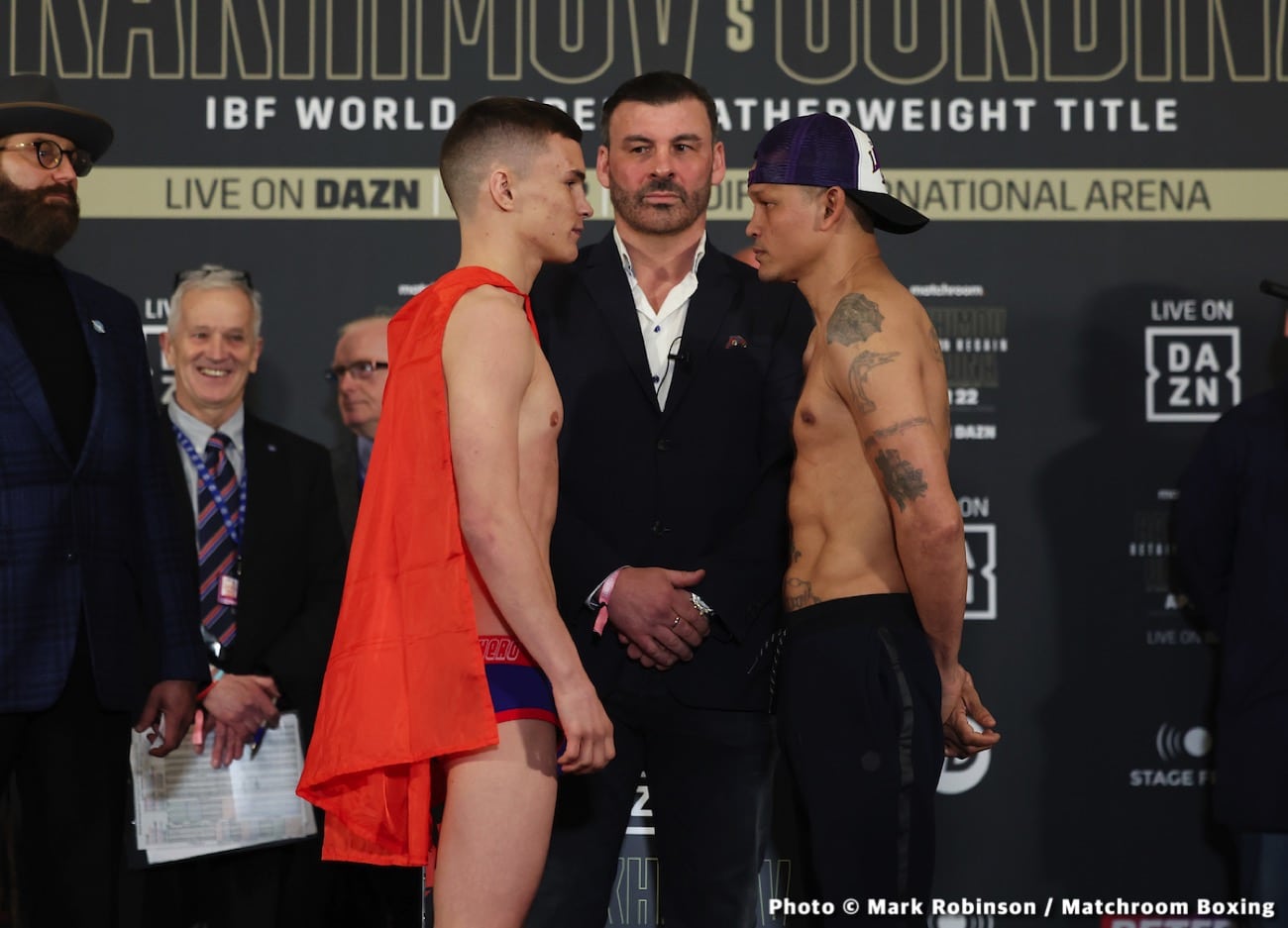 Joe Cordina vs Shavkat Rakhimov: Start Time, Date, How To Watch Tonight