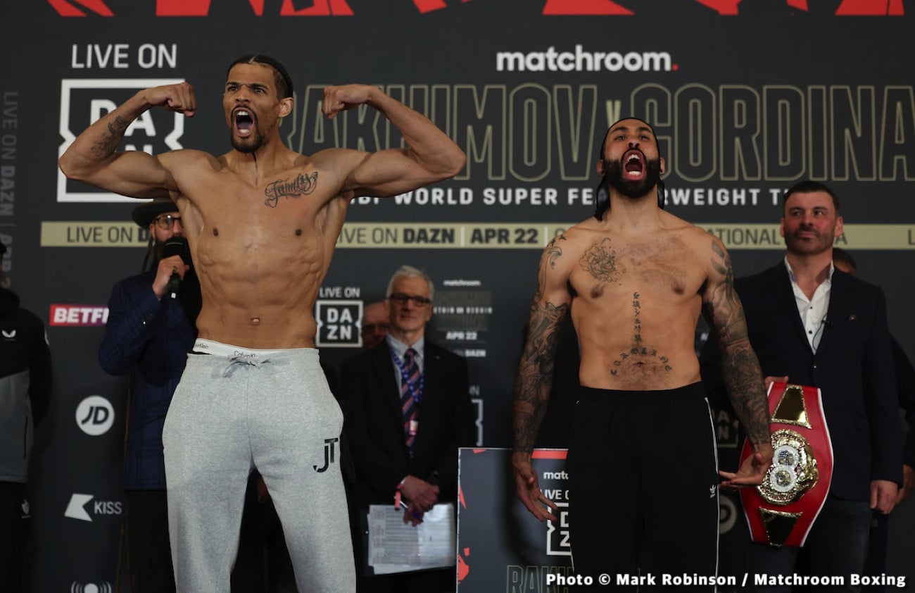 Joe Cordina vs Shavkat Rakhimov: Start Time, Date, How To Watch Tonight