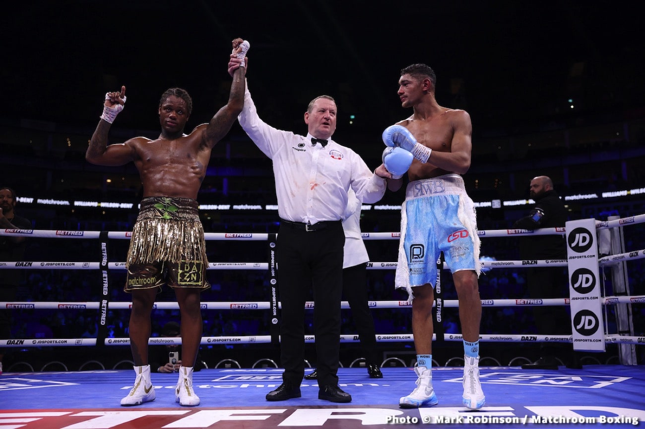 Tonight: Joshua vs. Franklin - Live Results