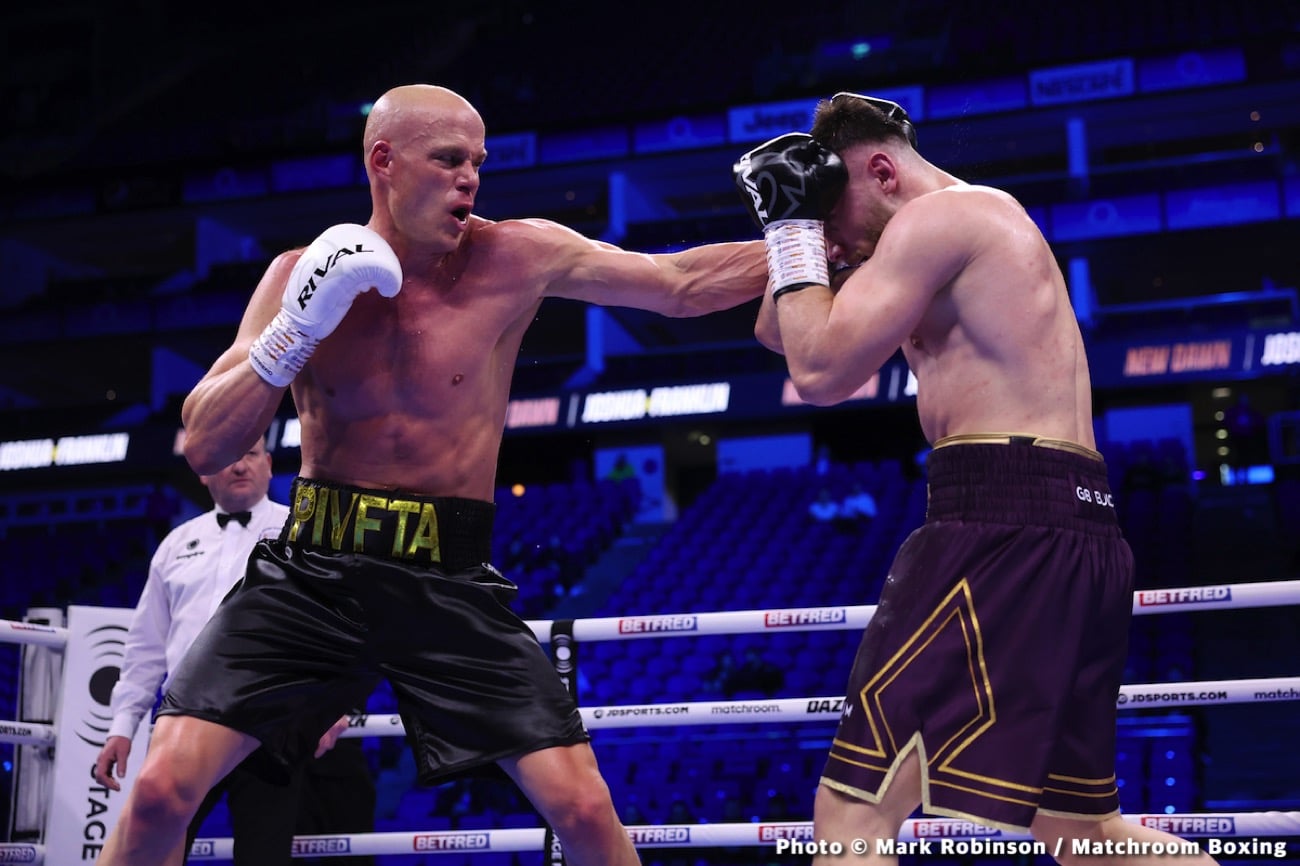 Tonight: Joshua vs. Franklin - Live Results