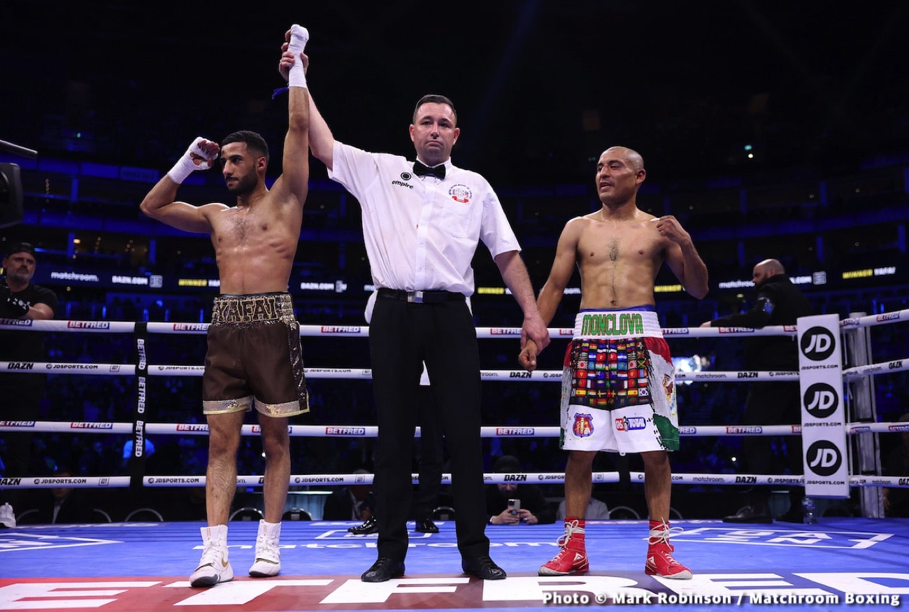 Tonight: Joshua vs. Franklin - Live Results