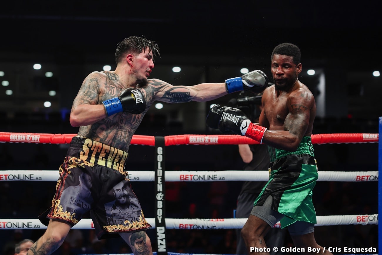 Tonight: Zepeda vs. Arboleda - Live Fight Results