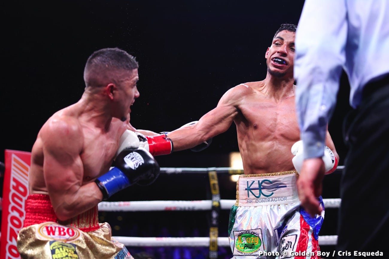 Angelino Cordova Upsets Angel Acosta - Boxing Results