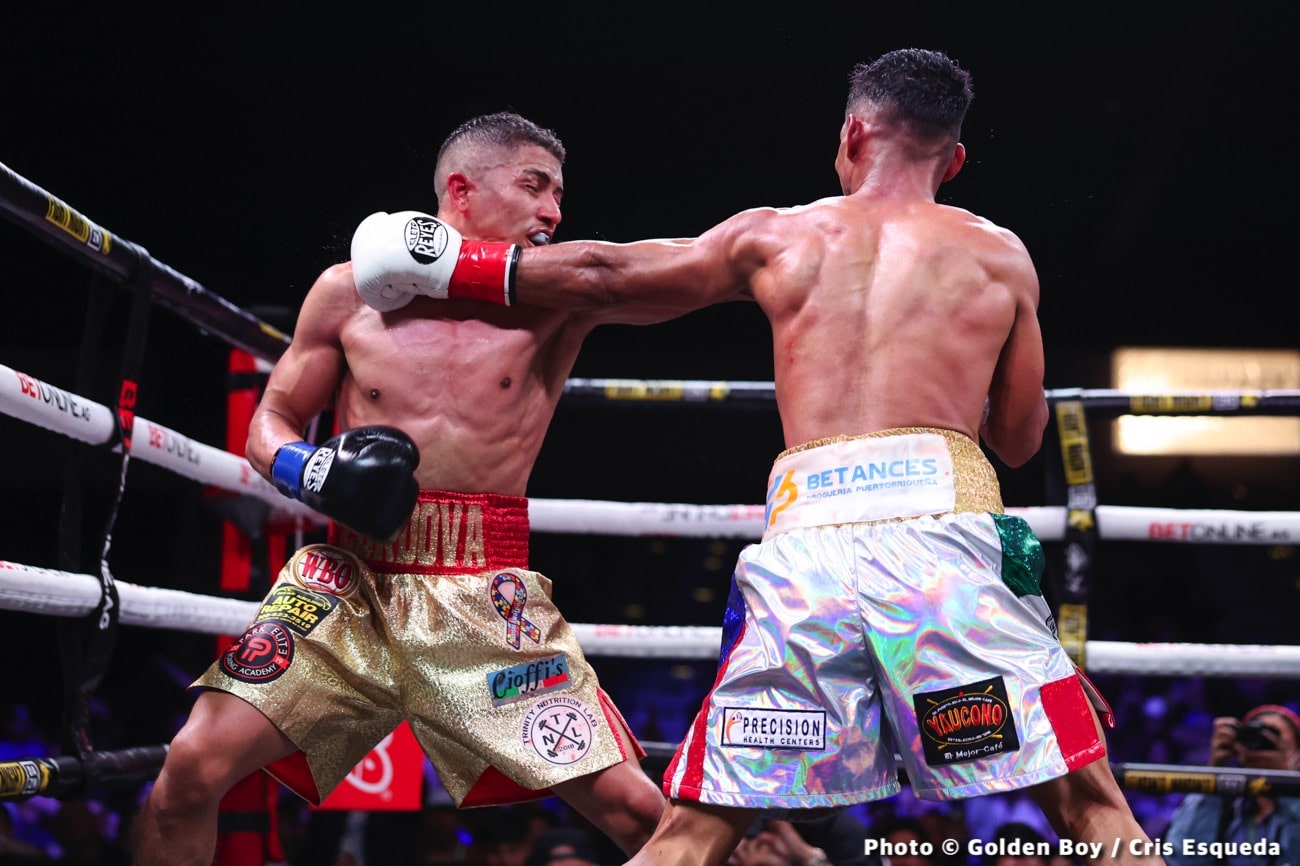 Angelino Cordova Upsets Angel Acosta - Boxing Results