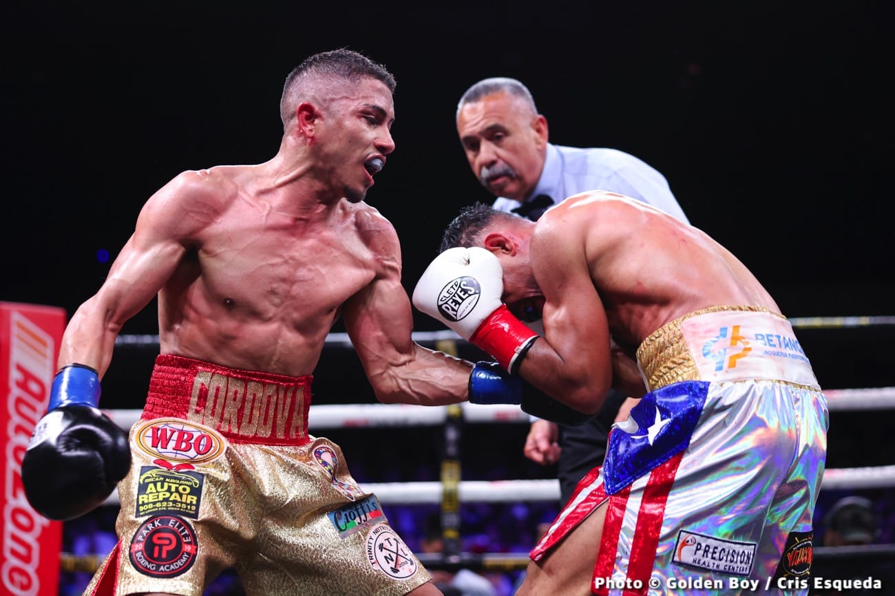 Angelino Cordova Upsets Angel Acosta - Boxing Results