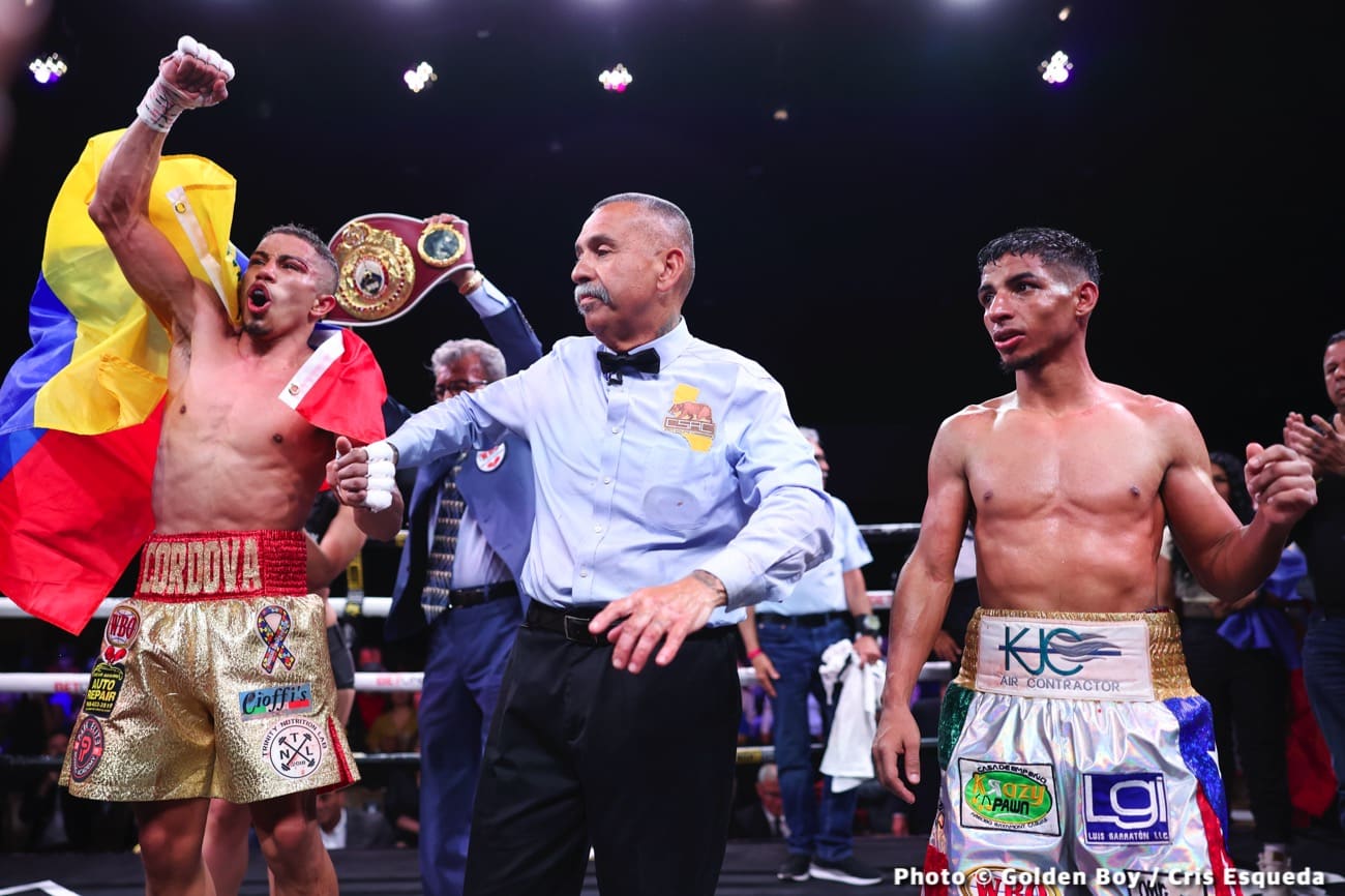 Angelino Cordova Upsets Angel Acosta - Boxing Results
