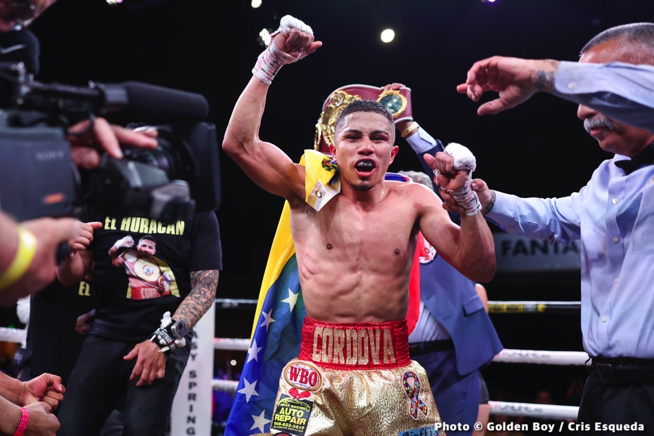 Angelino Cordova Upsets Angel Acosta - Boxing Results