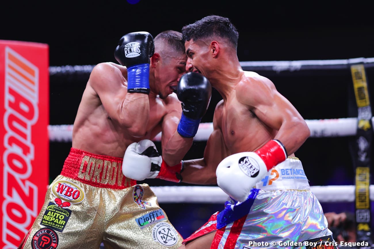 Angelino Cordova Upsets Angel Acosta - Boxing Results