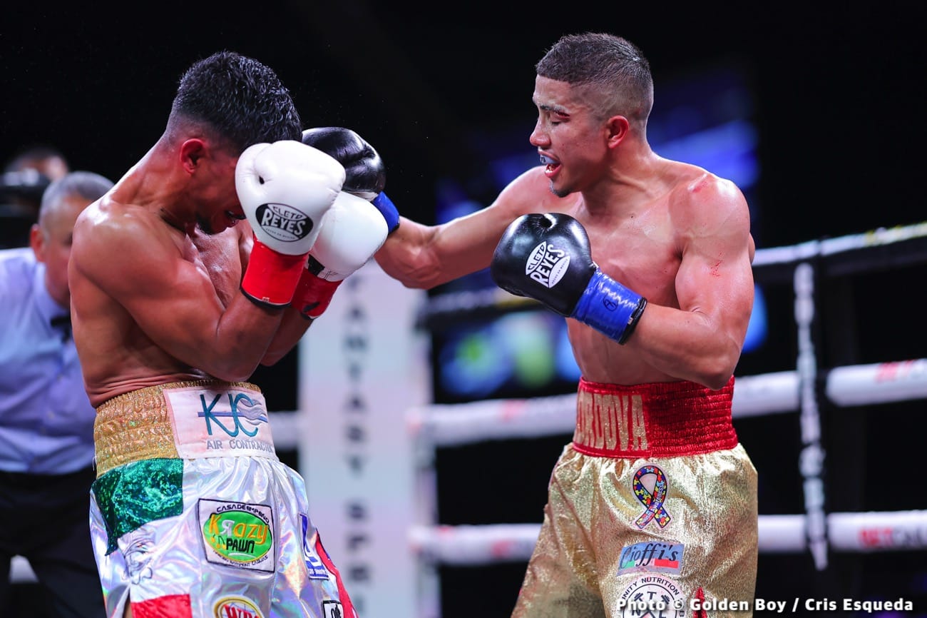 Angelino Cordova Upsets Angel Acosta - Boxing Results