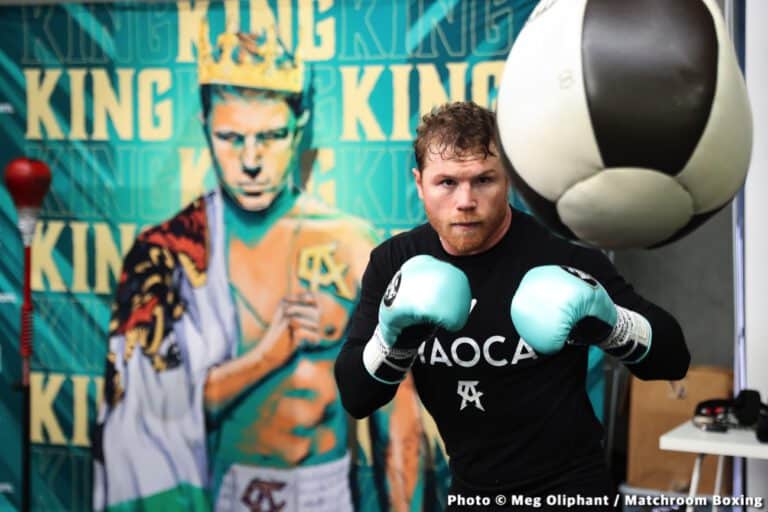 Canelo, Ryder ramp up training ahead of May 6 showdown