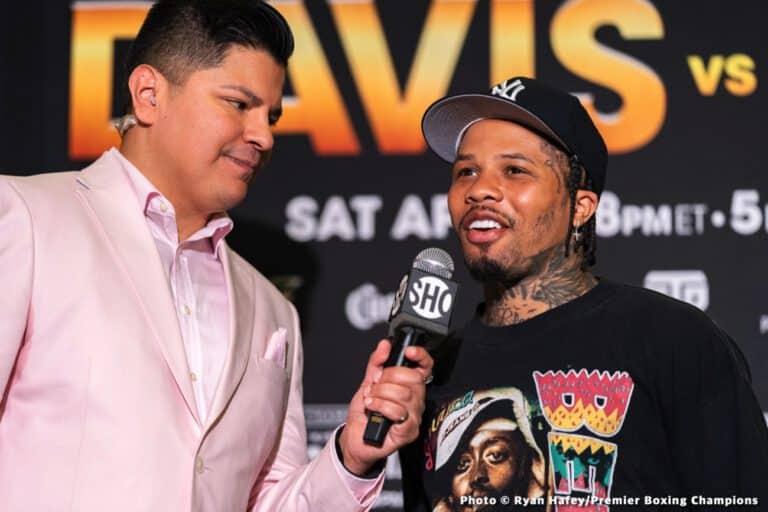 Davis Vs. Garcia Gervonta Trying To Make "purse Bet" Official For