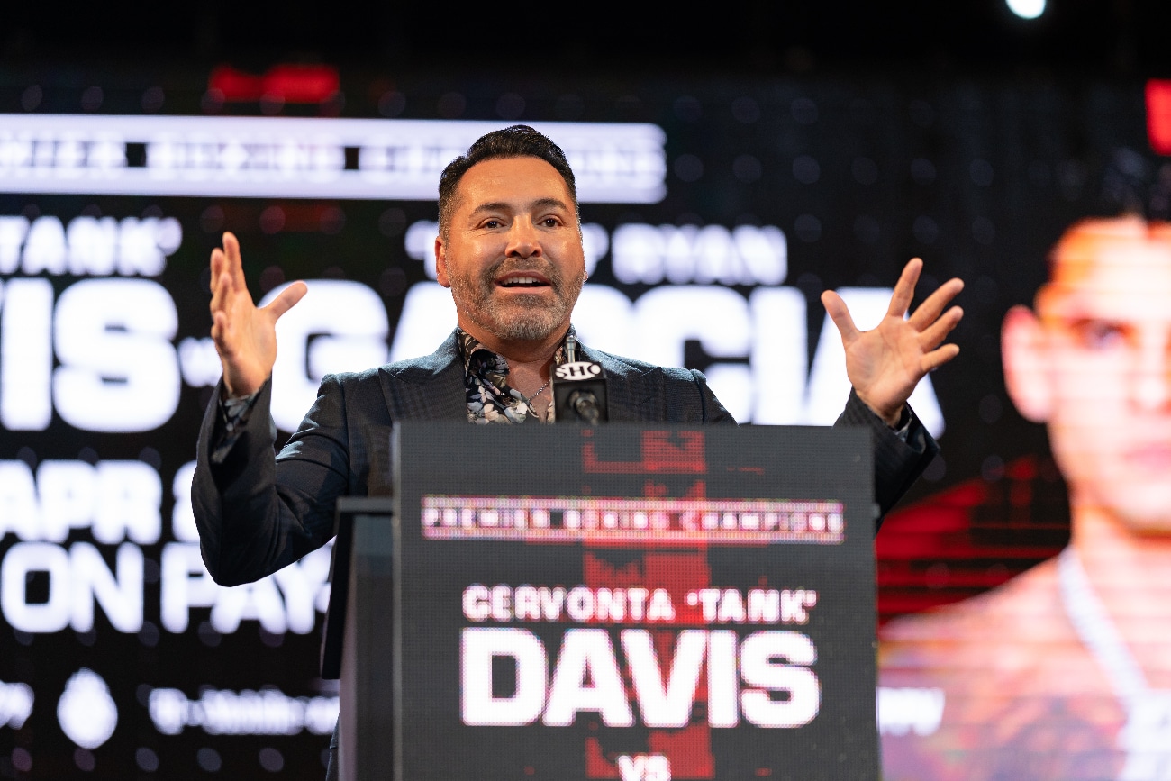 Oscar De La Hoya already talking rematch for Gervonta Davis vs. Ryan Garcia