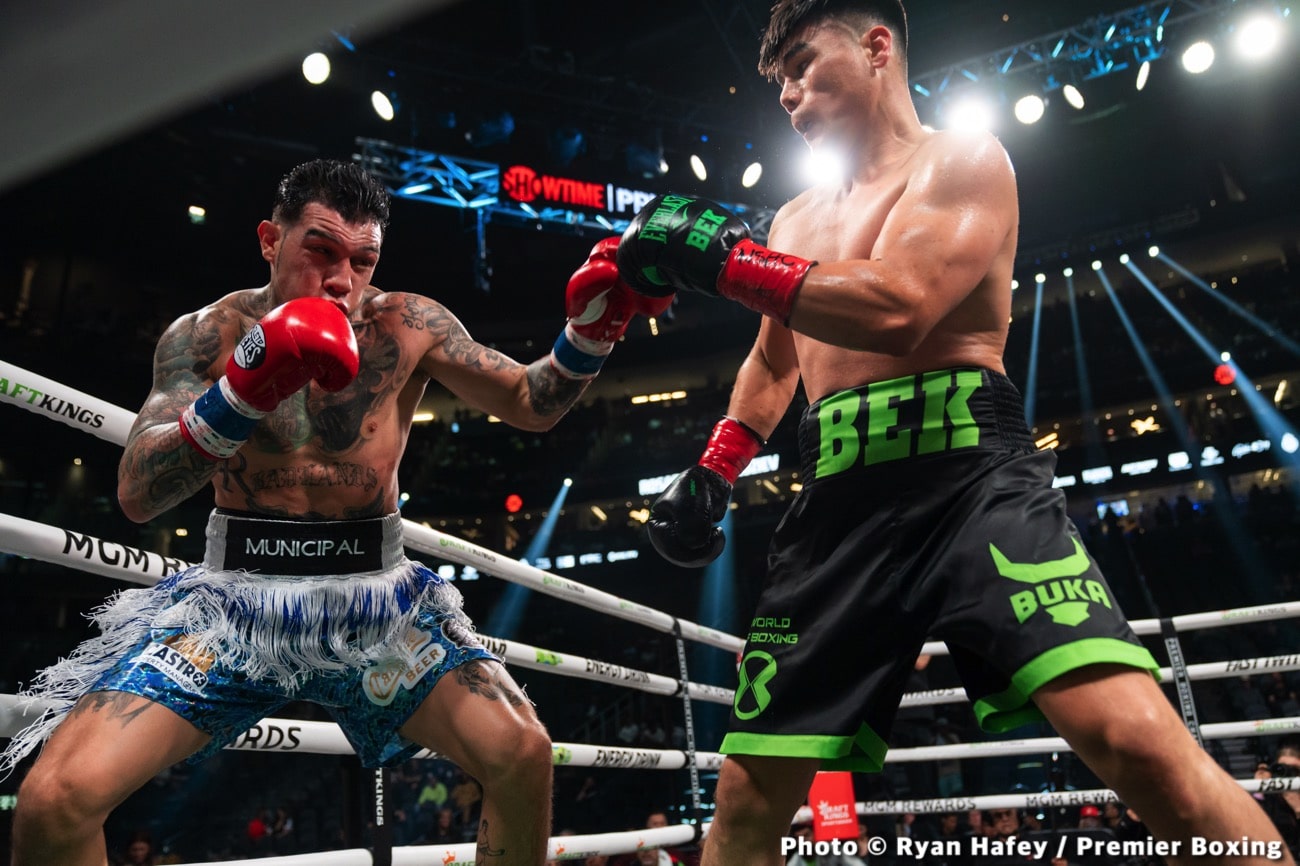 Tonight: Davis vs. Garcia - Live Results