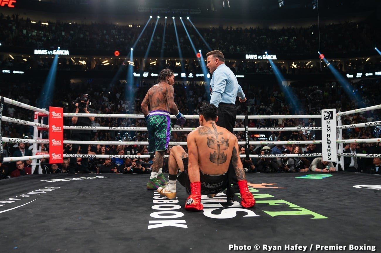 Tonight: Davis vs. Garcia - Live Results