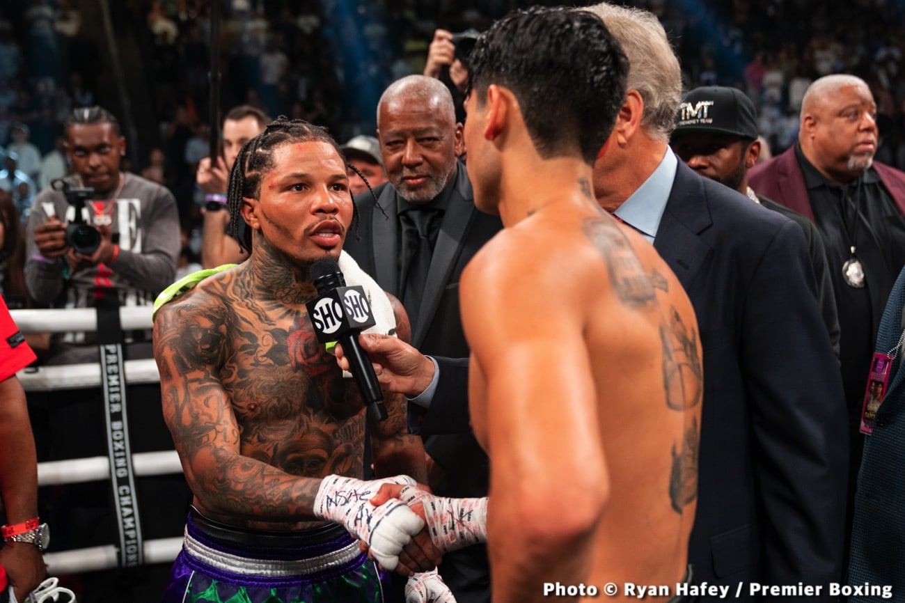 Tonight: Davis vs. Garcia - Live Results