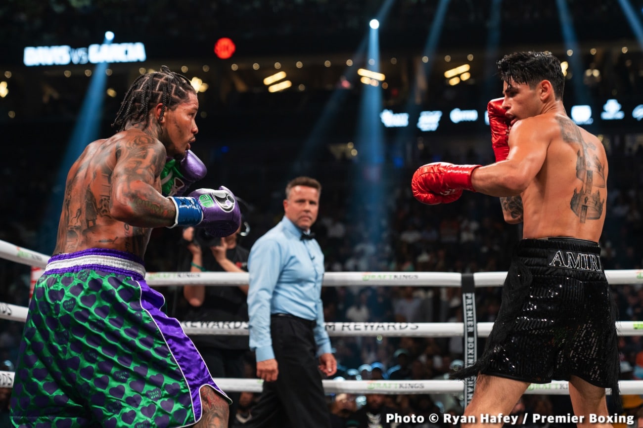 Tonight: Davis vs. Garcia - Live Results