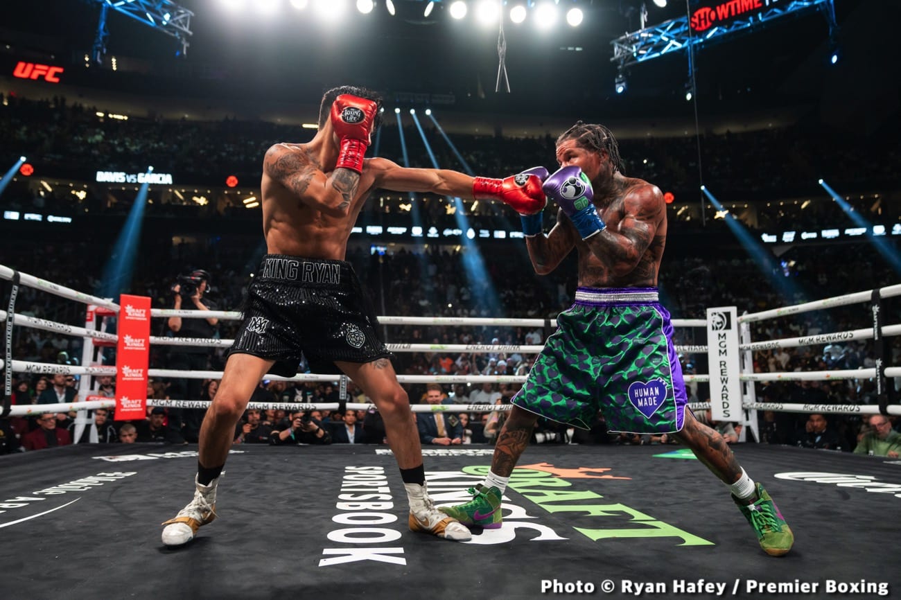 Tonight: Davis vs. Garcia - Live Results