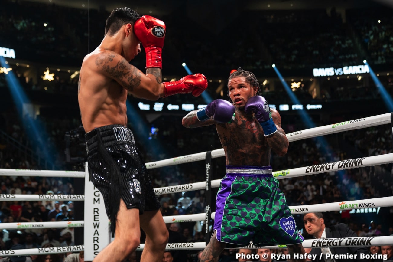 Tonight: Davis vs. Garcia - Live Results
