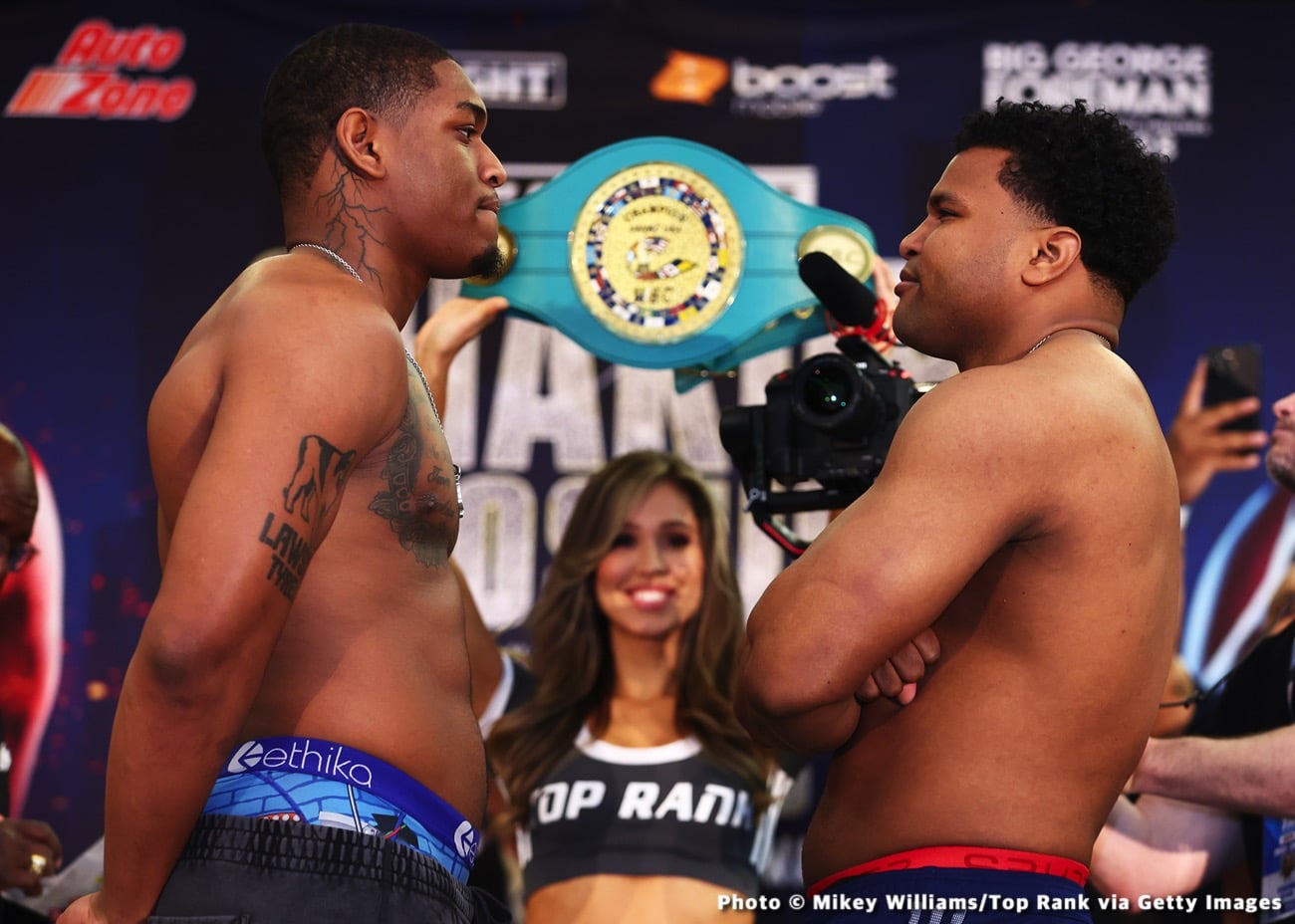 Boxing photo: Shakur Stevenson, Shuichiro Yoshino image Stevenson vs. Yoshino: Official ESPN Weights