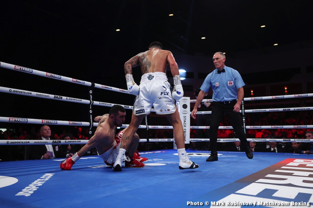 Joe Cordina defeats Shavkatdzhon Rakhimov by split decision - Boxing results