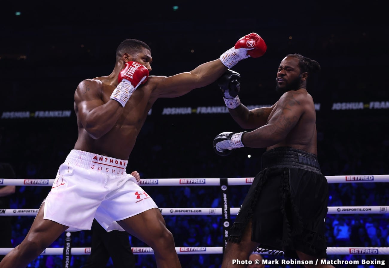 Eddie Hearn says "big fight" for Anthony Joshua in summer