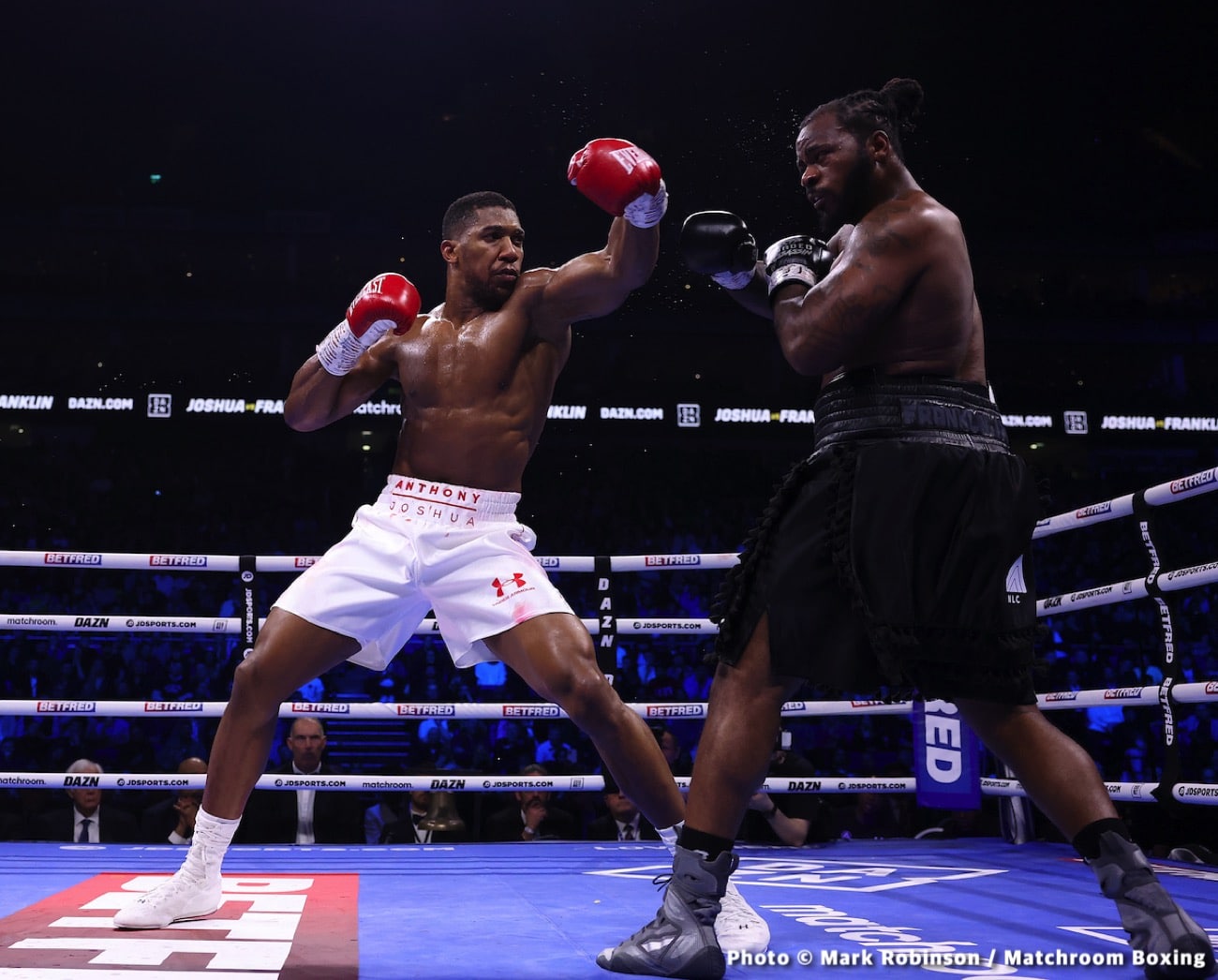 Tonight: Joshua vs. Franklin - Live Results