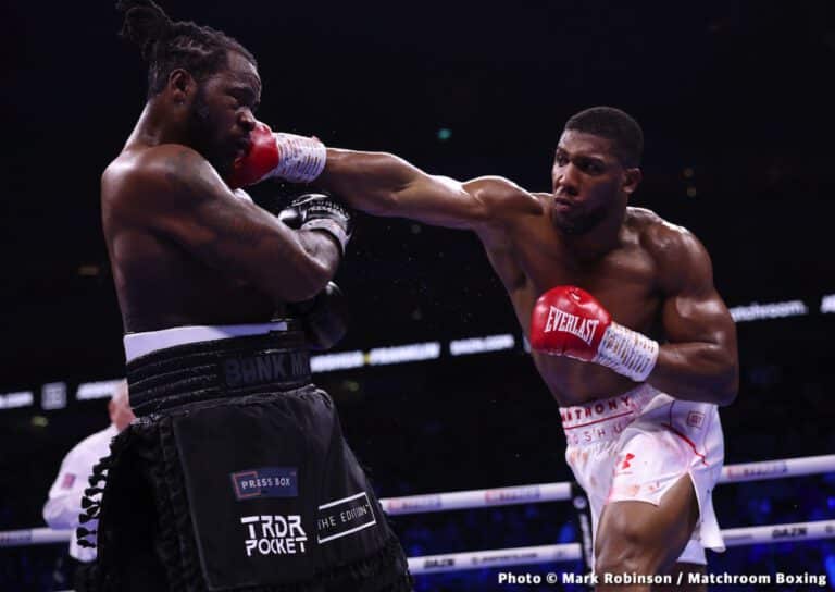 Deontay Wilder being considered for Anthony Joshua's opponent for July says Eddie Hearn