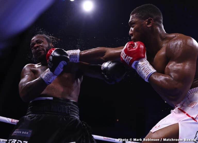 Anthony Joshua beats Jermaine Franklin - Boxing results