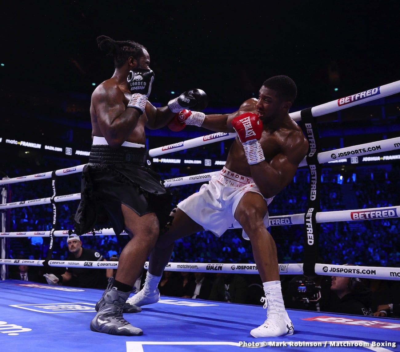 Anthony Joshua beats Jermaine Franklin - Boxing results