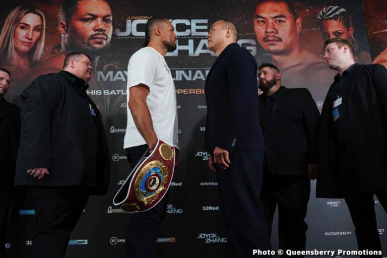 Joe Joyce vs Zhang: Start Time, Date, How To Watch