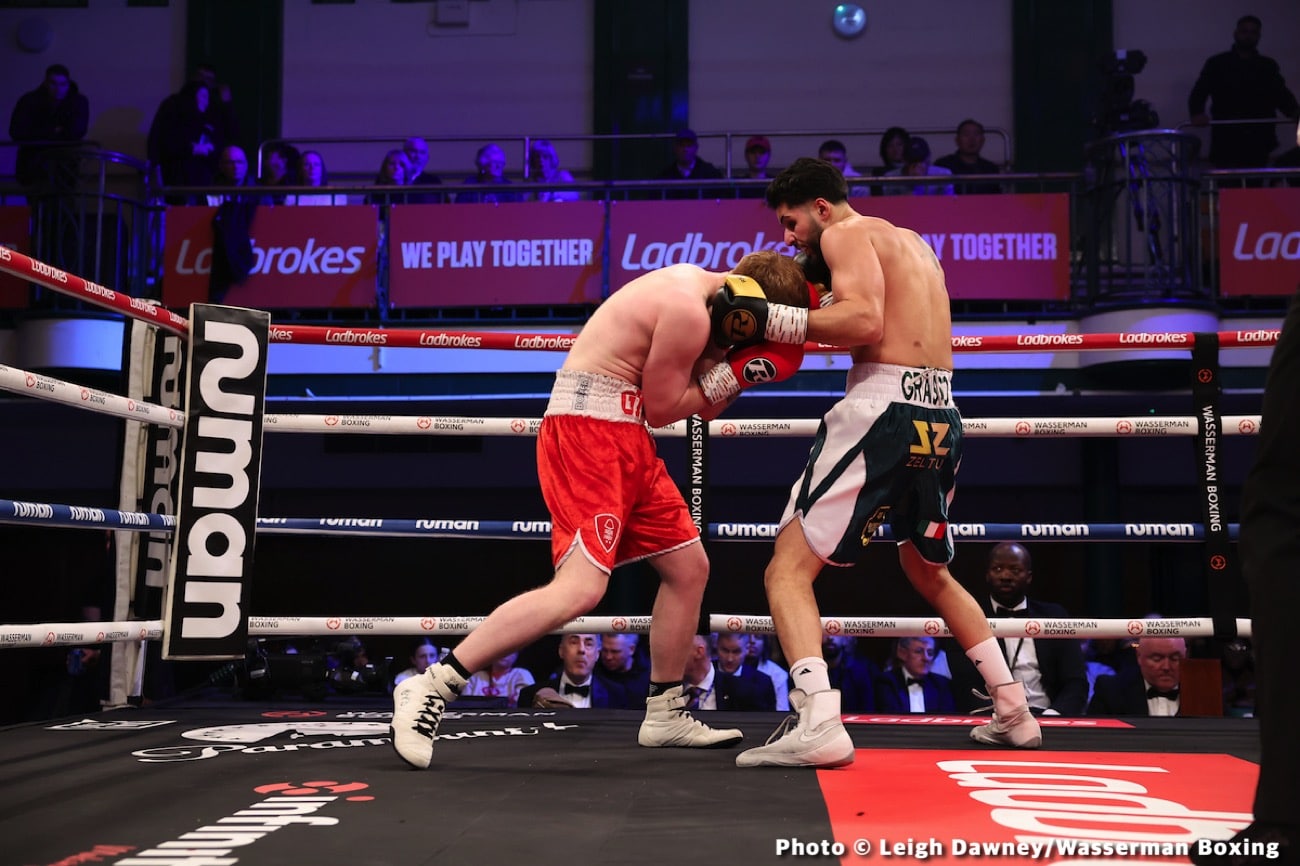 Results / Photos: Harlem Eubank beats up Antin in London
