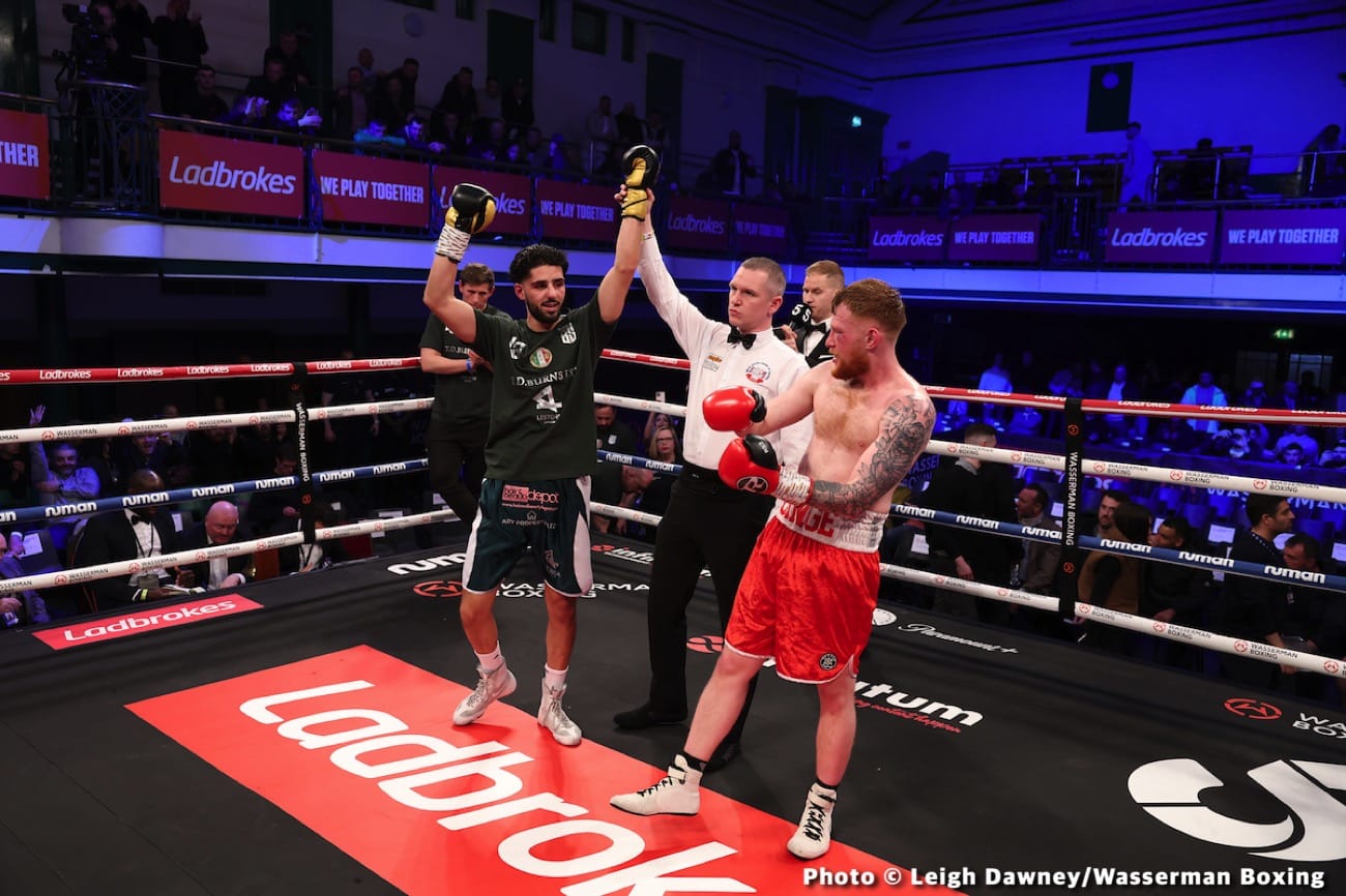 Results / Photos: Harlem Eubank beats up Antin in London