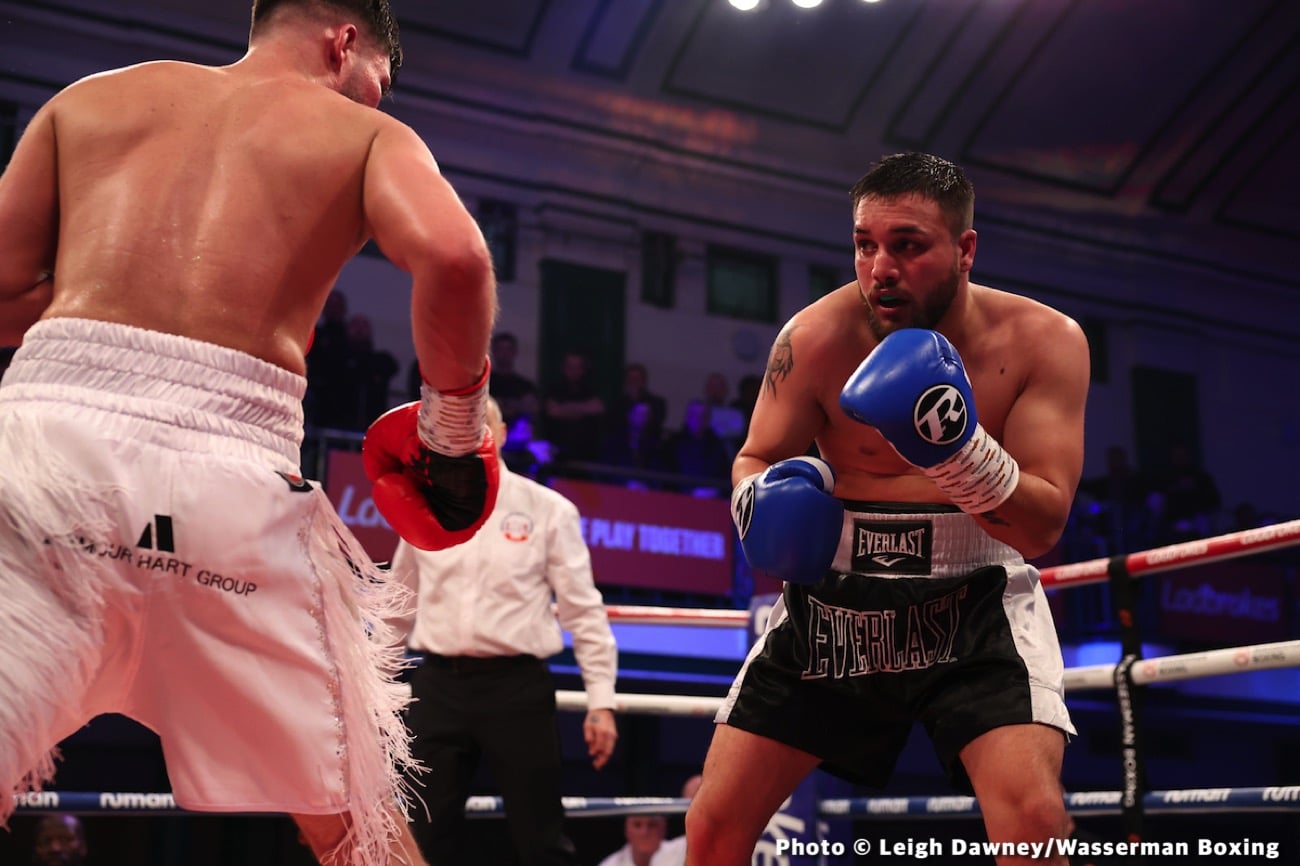 Results / Photos: Harlem Eubank beats up Antin in London