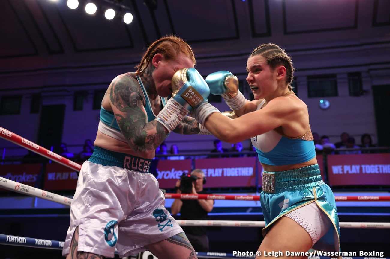 Results / Photos: Harlem Eubank beats up Antin in London