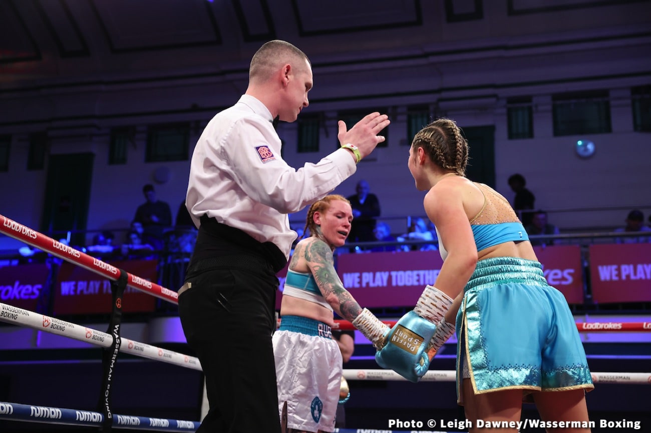 Results / Photos: Harlem Eubank beats up Antin in London