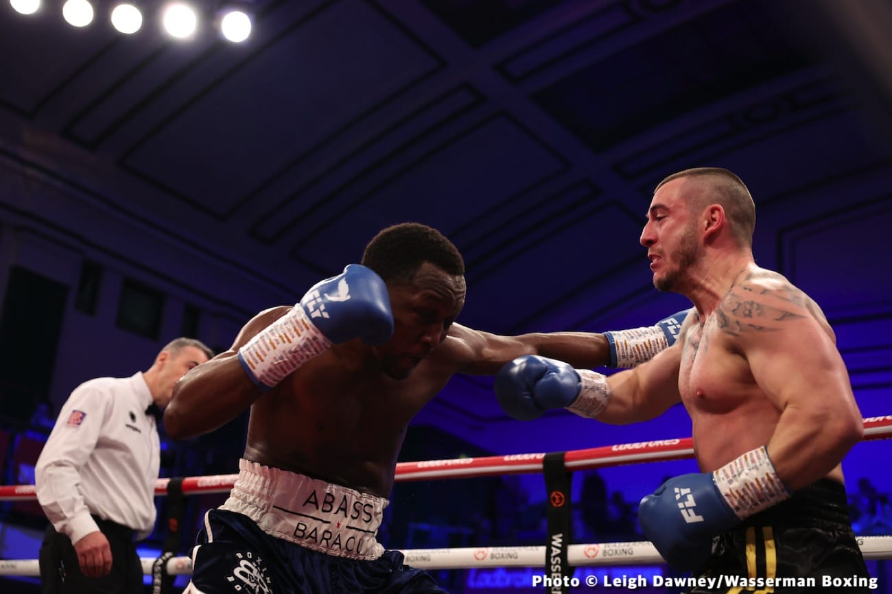 Results / Photos: Harlem Eubank beats up Antin in London
